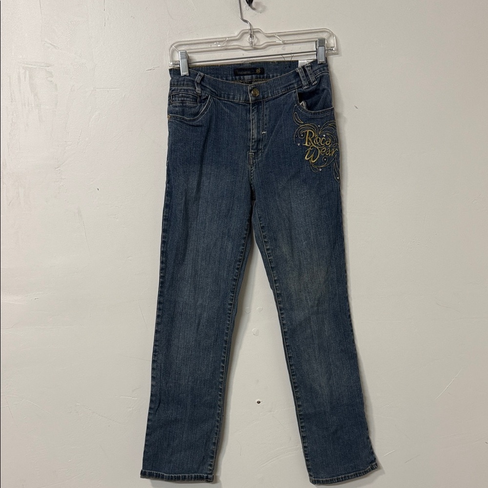 Rocawear Dark Blue Straight Leg  Jeans